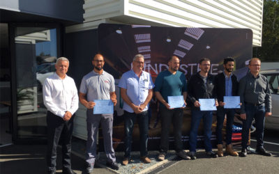 Remise des diplômes pour nos collaborateurs